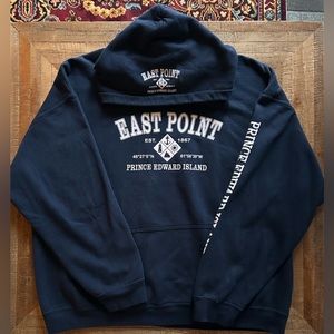 Prince Edward Island East Point Hoodie. Size XXL. Navy Blue